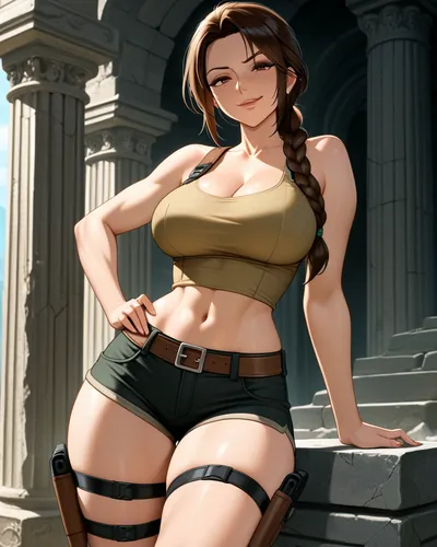 Locked photo from Lara Croft